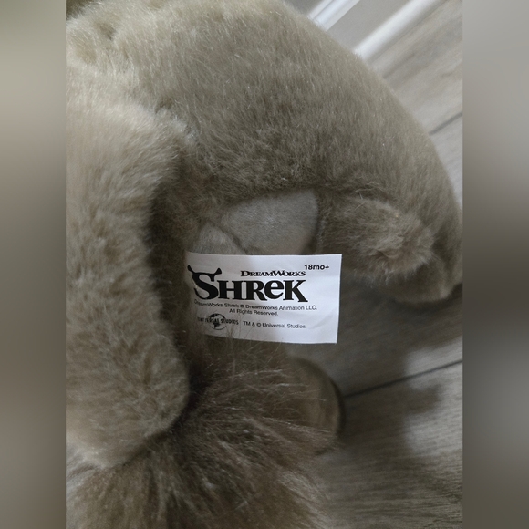 Donkey Plush From Shrek Movie Dreamworks Universal Studios 17" × 20" Stuffed - Picture 11 of 13